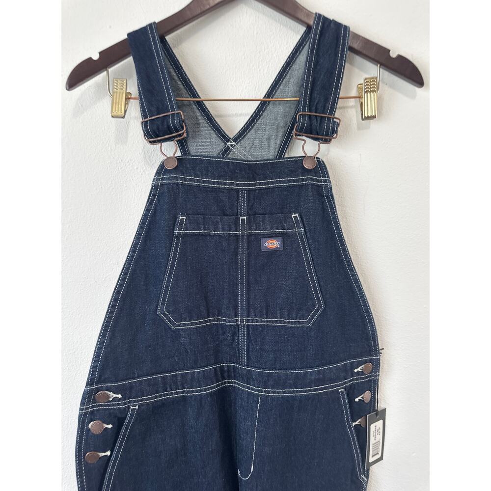 Dickies overalls Sz XS/TP NWT dark denim great quality fabric